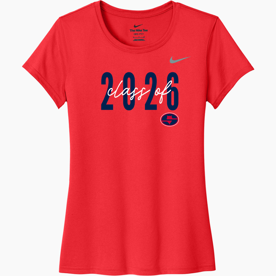 SPRINGVILLE HIGH SCHOOL RED DEVILS Nike Women's Team Legend Short Sleeve Tee