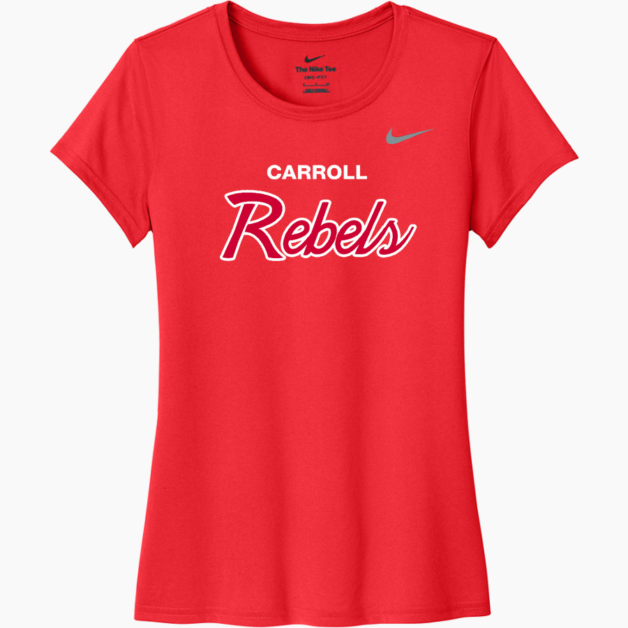 Carroll Rebels Nike Women's Team Legend Short Sleeve Tee