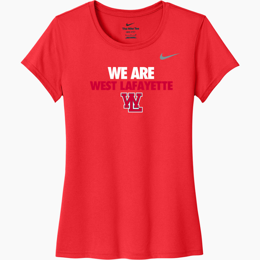 West Lafayette Jr-Sr High School Red Devils Online Store Nike Women's Team Legend Short Sleeve Tee