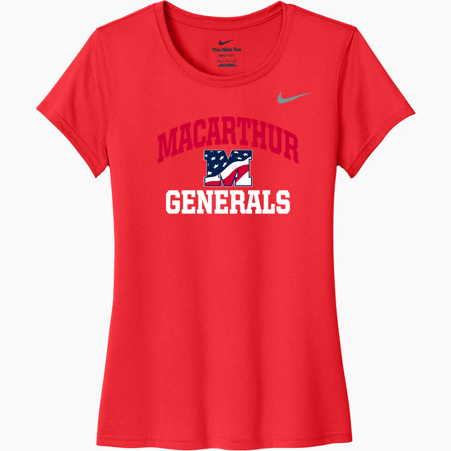 MacArthur Generals <span class="pdp-name-mascot">MACARTHUR HIGH SCHOOL Generals</span> Nike Women's Team Legend Short Sleeve Tee