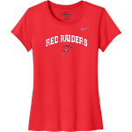 Pulaski Red Raiders <span class="pdp-name-mascot">Pulaski Red Reaiders</span> Nike Women's Team Legend Short-Sleeve Tee Front Thumbnail