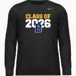 Burrillville Broncos Nike Youth Team Legend Long Sleeve Tee Front Thumbnail