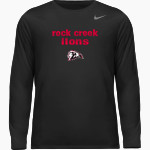 Rock Creek Lions Nike Youth Team Legend Long Sleeve Tee Front Thumbnail