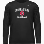 Indiana Bulls Baseball The Official Online Store Nike Youth Team Legend Long Sleeve Tee Front Thumbnail