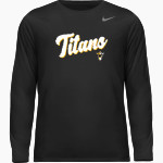 Colorado Titans The Official Online Store Nike Youth Team Legend Long Sleeve Tee Front Thumbnail