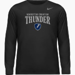 Manhattan Christian Thunder <span class="pdp-name-mascot">Manhattan Christian Thunder</span> Nike Youth Team Legend Long Sleeve Tee Front Thumbnail