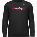 Hannah-Pamplico Raiders Raiders <span class="pdp-name-mascot">Hannah-Pamplico Raiders</span> Nike Youth Team Legend Long Sleeve Tee Front Thumbnail