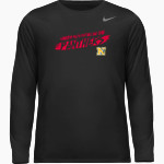 Newberry Youth Football And Cheer Panthers <span class="pdp-name-mascot">Newberry Youth Football And Cheer Panthers</span> Nike Youth Team Legend Long Sleeve Tee Front Thumbnail