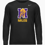 Miles Golden Bears Nike Youth Team Legend Long Sleeve Tee Front Thumbnail