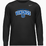 PLEASANT GROVE HIGH SCHOOL VIKINGS <span class="pdp-name-mascot">PLEASANT GROVE VIKINGS</span> Nike Youth Team Legend Long Sleeve Tee Front Thumbnail
