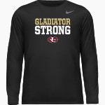 JOHNS CREEK HIGH SCHOOL GLADIATORS <span class="pdp-name-mascot">JOHNS CREEK GLADIATORS</span> Nike Youth Team Legend Long Sleeve Tee Front Thumbnail