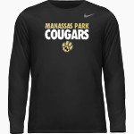 Manassas Park Cougars Nike Youth Team Legend Long Sleeve Tee Front Thumbnail