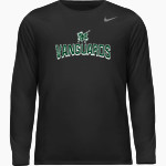 Wisconsin Heights High School Vanguards <span class="pdp-name-mascot">Wisconsin Heights High School</span> Nike Youth Team Legend Long Sleeve Tee Front Thumbnail