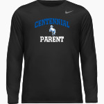 CENTENNIAL HIGH SCHOOL BRONCOS Nike Youth Team Legend Long Sleeve Tee Front Thumbnail