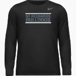 St Richards Bulldogs <span class="pdp-name-mascot">St Richards Bulldogs</span> Nike Youth Team Legend Long Sleeve Tee Front Thumbnail