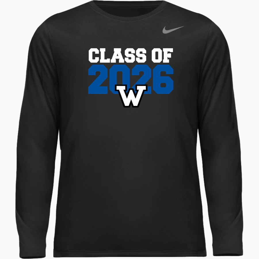 WINNISQUAM HIGH SCHOOL BEARS Nike Youth Team Legend Long Sleeve Tee