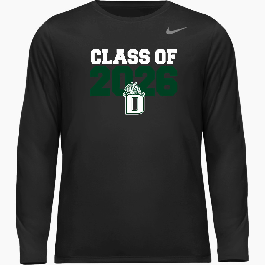 Delphian Dragons <span class="pdp-name-mascot">Delphian Dragons</span> Nike Youth Team Legend Long Sleeve Tee