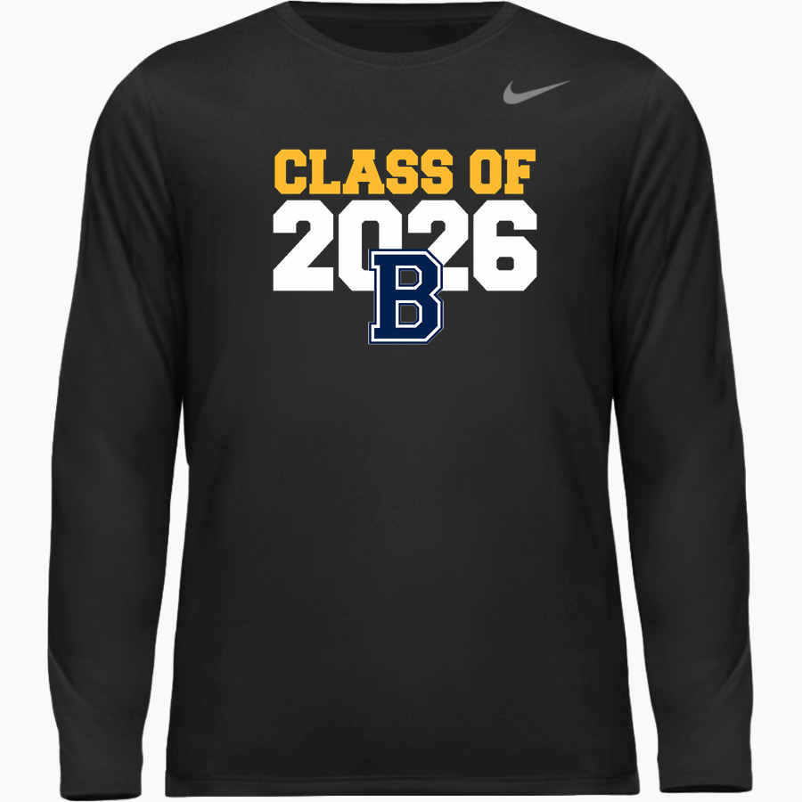 Burrillville Broncos Nike Youth Team Legend Long Sleeve Tee