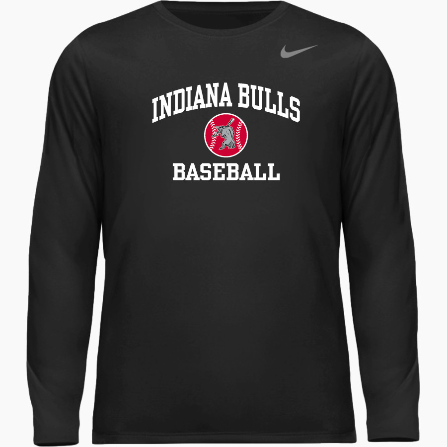 Indiana Bulls Baseball The Official Online Store Nike Youth Team Legend Long Sleeve Tee