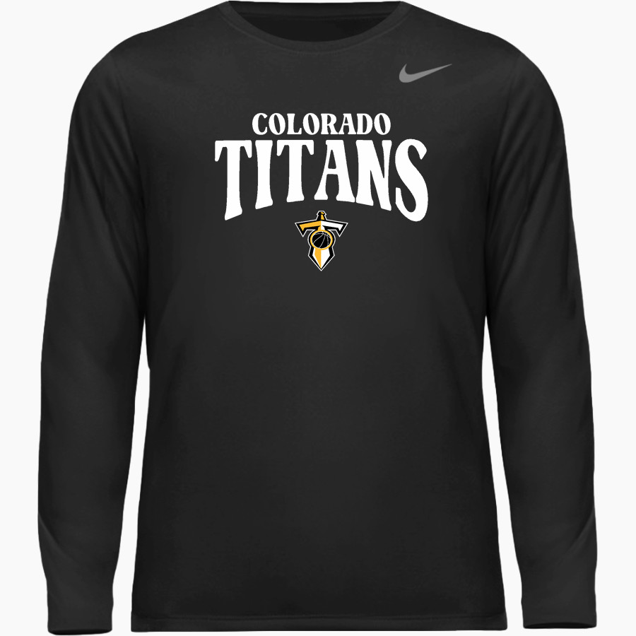 Colorado Titans The Official Online Store Nike Youth Team Legend Long Sleeve Tee