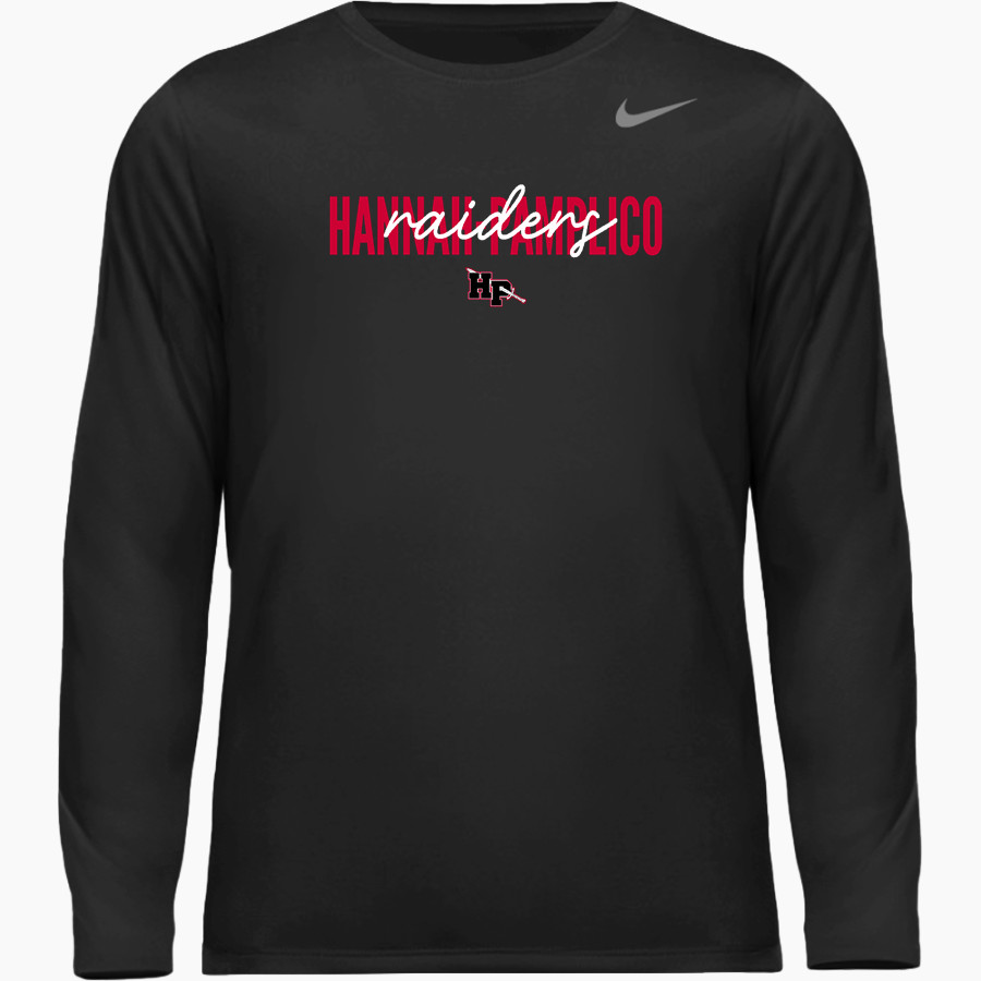 Hannah-Pamplico Raiders Raiders <span class="pdp-name-mascot">Hannah-Pamplico Raiders</span> Nike Youth Team Legend Long Sleeve Tee