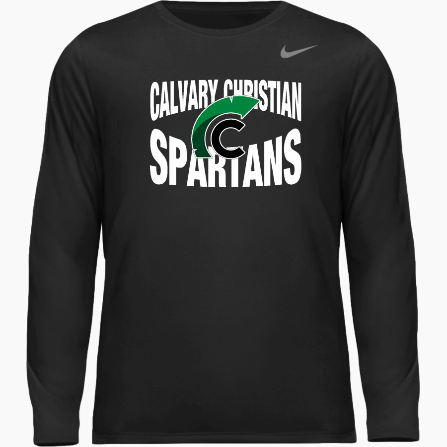 Calvary Christian Spartans <span class="pdp-name-mascot">Calvary Christian Spartans</span> Nike Youth Team Legend Long Sleeve Tee
