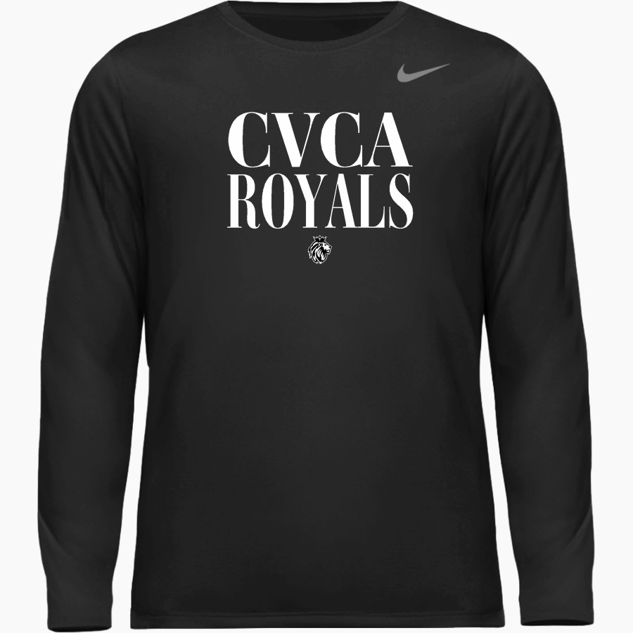 CVCA Royals The Online Store Nike Youth Team Legend Long Sleeve Tee