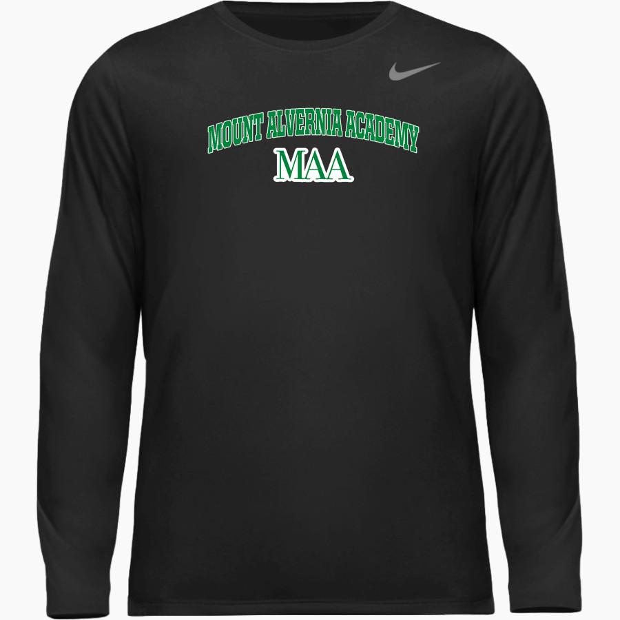 Mount Alvernia Academy Hawks Nike Youth Team Legend Long Sleeve Tee
