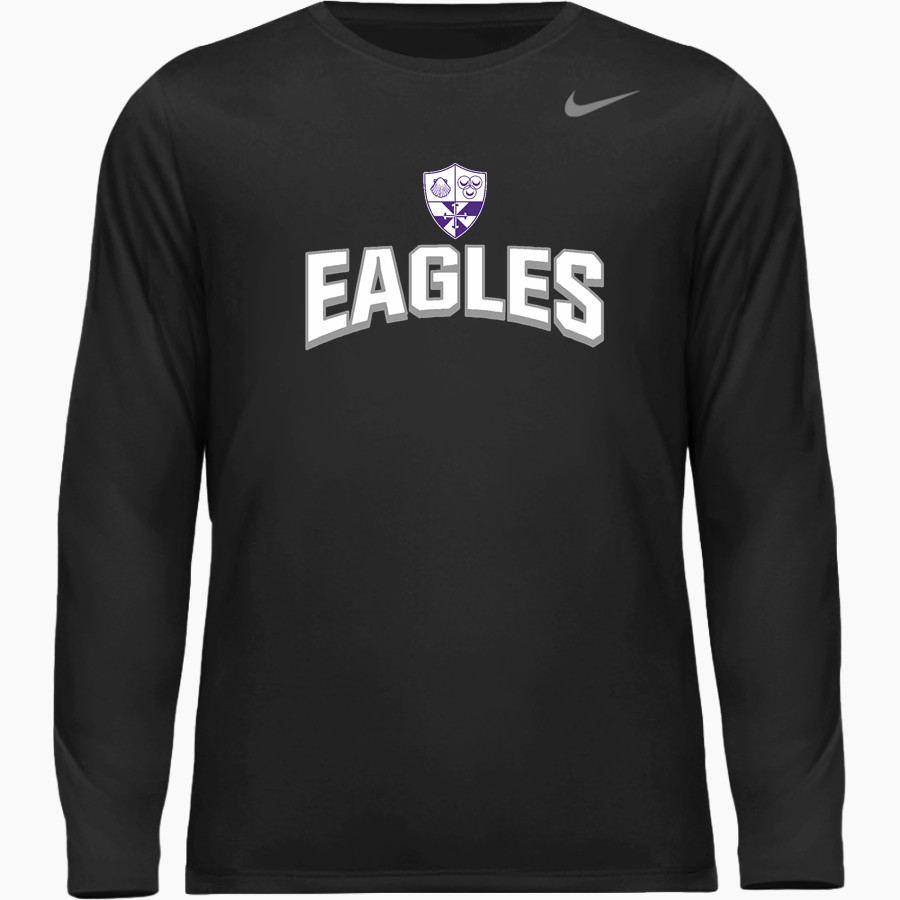 St. Edmund Prep Eagles <span class="pdp-name-mascot">St. Edmund Eagles</span> Nike Youth Team Legend Long Sleeve Tee