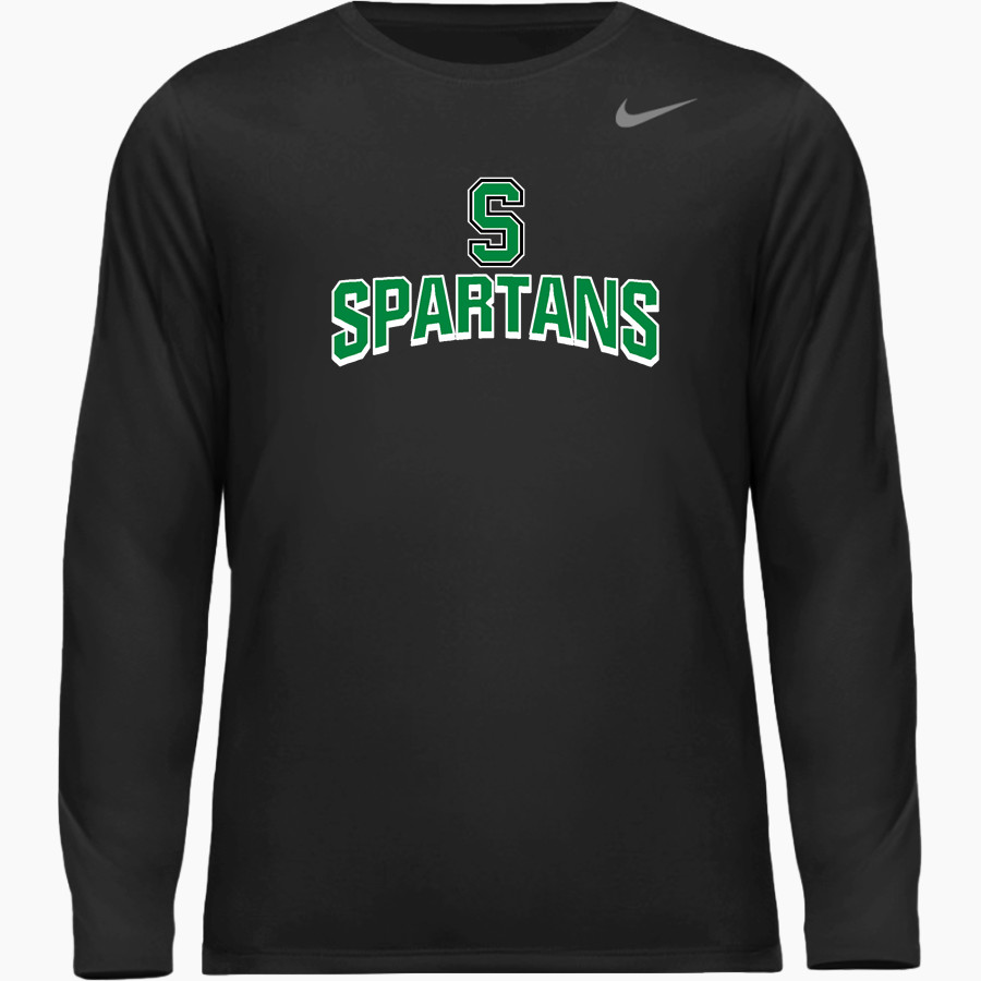 WEST MONONA HIGH SCHOOL SPARTANS Nike Youth Team Legend Long Sleeve Tee