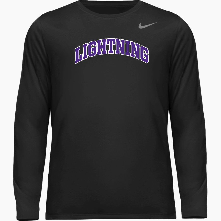 LIBERTY HIGH SCHOOL LIGHTNING <span class="pdp-name-mascot">LIBERTY LIGHTNING</span> Nike Youth Team Legend Long Sleeve Tee