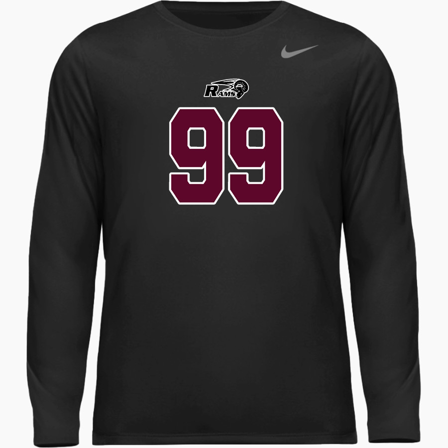 SOUTHWEST LEADERSHIP ACADEMY RAMS Nike Youth Team Legend Long Sleeve Tee