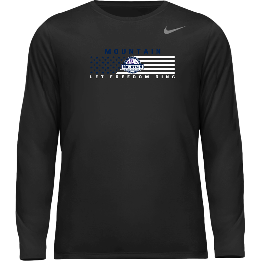 Mountain High School Mountain High School <span class="pdp-name-mascot">Mountain High School</span> Nike Youth Team Legend Long Sleeve Tee