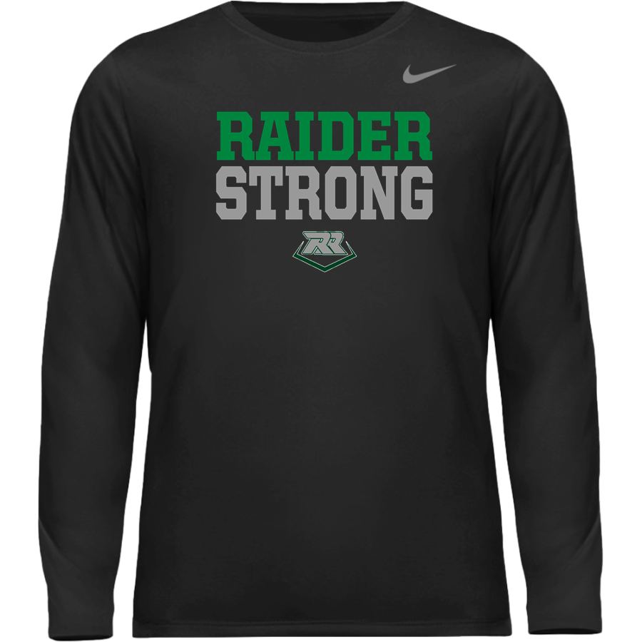 REYNOLDS HIGH SCHOOL RAIDERS <span class="pdp-name-mascot">REYNOLDS RAIDERS</span> Nike Youth Team Legend Long Sleeve Tee