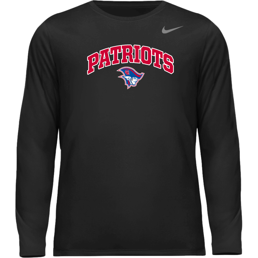 Clarkson-Leigh Patriots <span class="pdp-name-mascot">Clarkson-Leigh Patriots</span> Nike Youth Team Legend Long Sleeve Tee