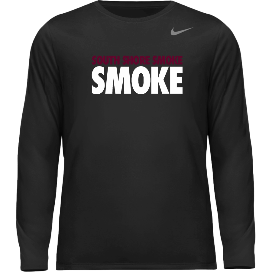 South Shore Smoke Smoke <span class="pdp-name-mascot">South Shore Smoke Smoke</span> Nike Youth Team Legend Long Sleeve Tee