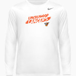 LINCOLNWOOD HIGH SCHOOL LANCERS Nike Youth Team Legend Long Sleeve Tee Front Thumbnail