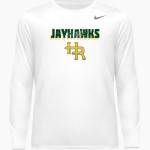 Head-Royce Jayhawks <span class="pdp-name-mascot">Head-Royce Jayhawks</span> Nike Youth Team Legend Long Sleeve Tee Front Thumbnail