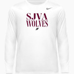 San Jacinto Valley Academy <span class="pdp-name-mascot">San Jacinto Valley Academy Wolves</span> Nike Youth Team Legend Long Sleeve Tee Front Thumbnail