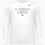 St. Andrew's Lions <span class="pdp-name-mascot">St. Andrew's School Lions</span> Nike Youth Team Legend Long Sleeve Tee Front Thumbnail
