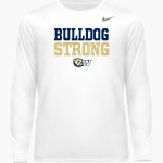 Wingate University Bulldogs Nike Youth Team Legend Long Sleeve Tee Front Thumbnail