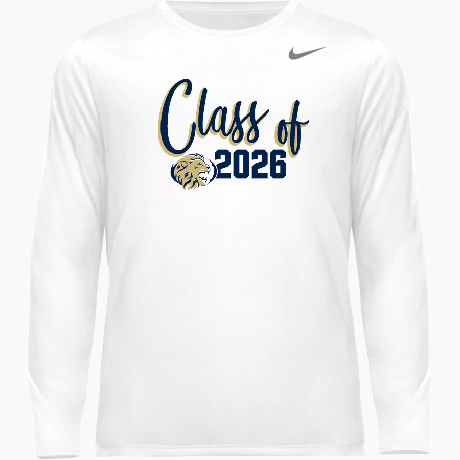 GRACE PREP ACADEMY LIONS <span class="pdp-name-mascot">GRACE LIONS</span> Nike Youth Team Legend Long Sleeve Tee