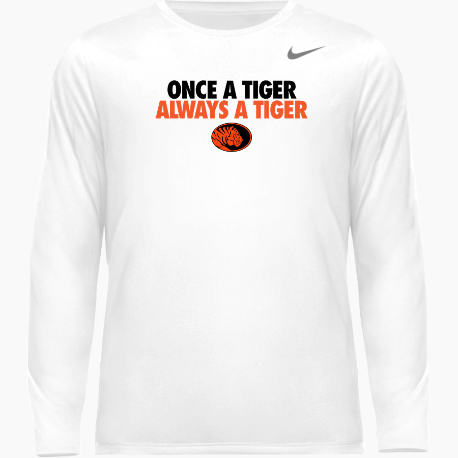ECU Tigers <span class="pdp-name-mascot">East Central Tigers</span> Nike Youth Team Legend Long Sleeve Tee