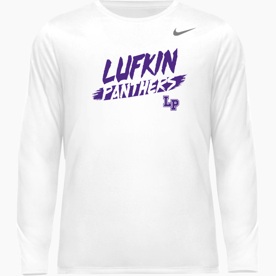 LUFKIN HIGH SCHOOL PANTHERS <span class="pdp-name-mascot">LUFKIN PANTHERS</span> Nike Youth Team Legend Long Sleeve Tee