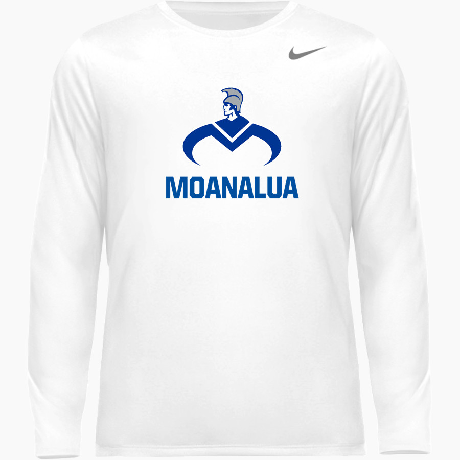Moanalua Na Menehune Nike Youth Team Legend Long Sleeve Tee