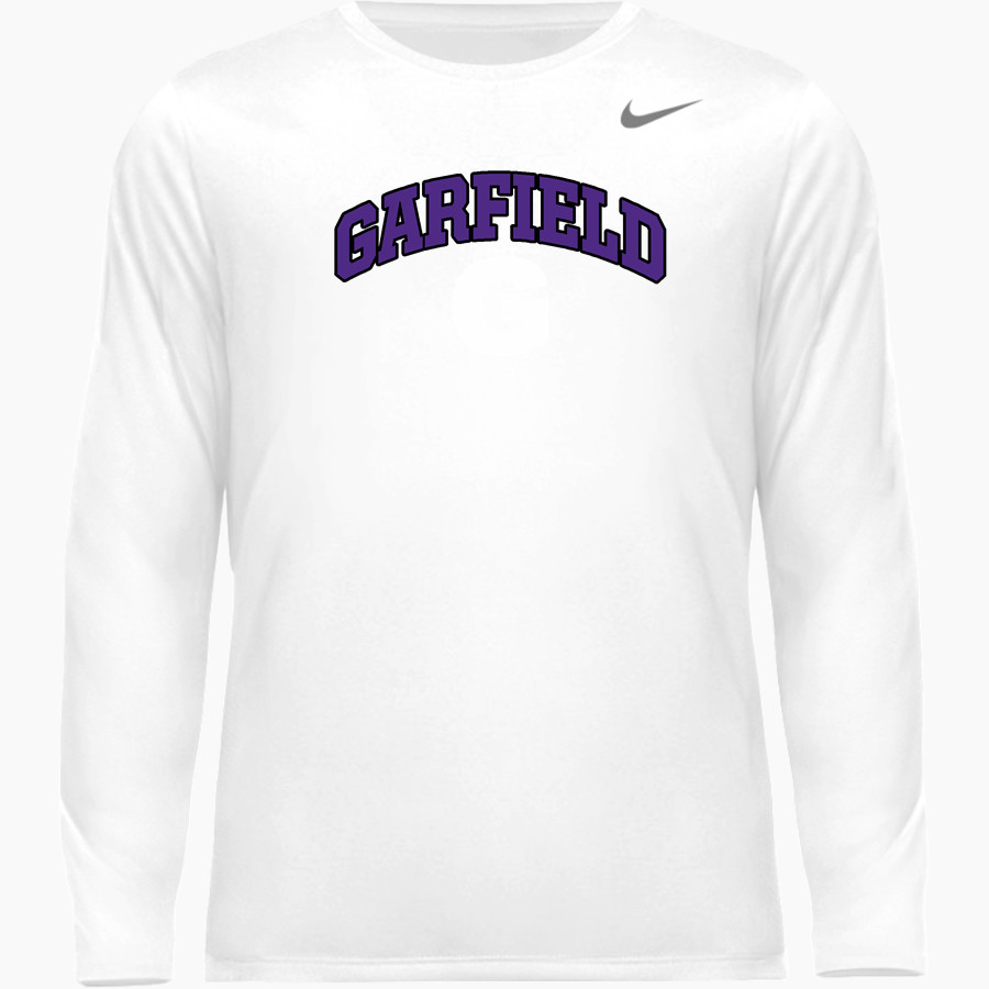 Garfield Bulldogs Nike Youth Team Legend Long Sleeve Tee