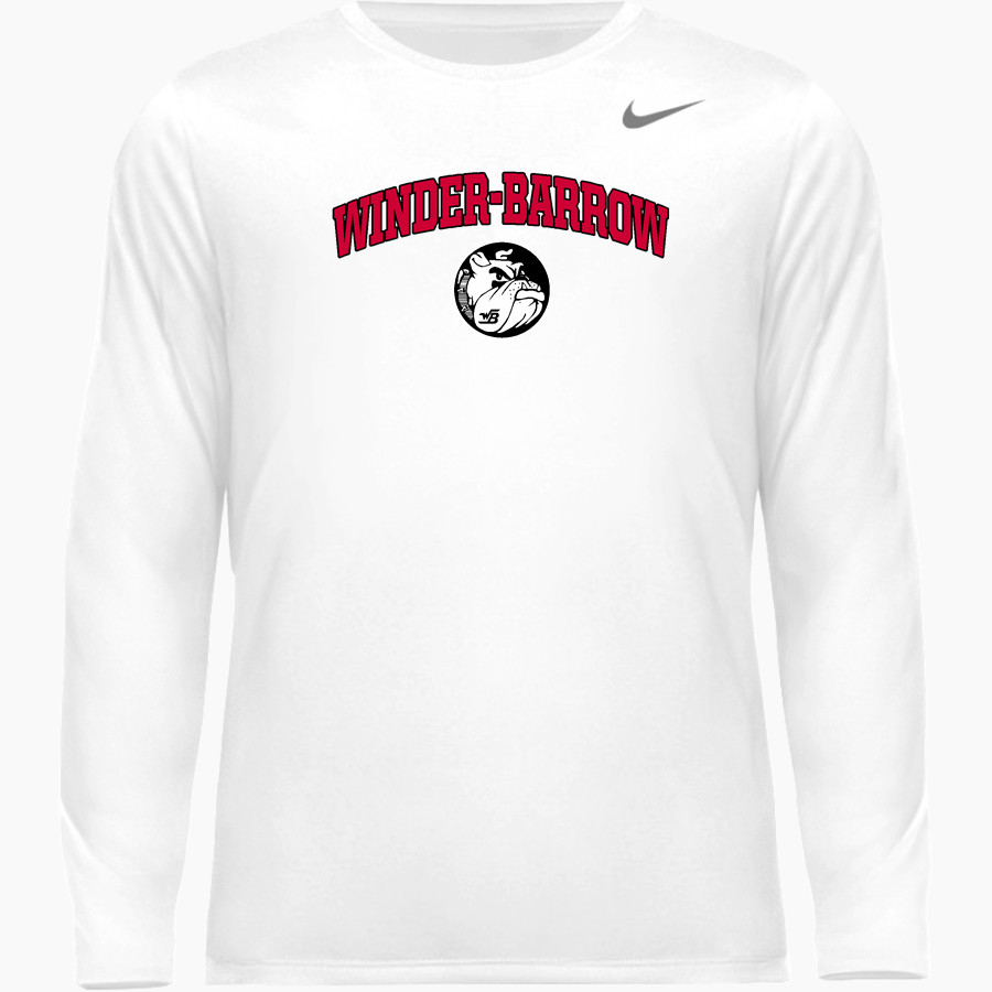 WINDER-BARROW BULLDOGGS ONLINE STORE Nike Youth Team Legend Long Sleeve Tee