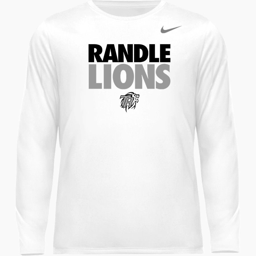 Dr. Thomas Randle Lions <span class="pdp-name-mascot">Thomas Randle HS Lions</span> Nike Youth Team Legend Long Sleeve Tee