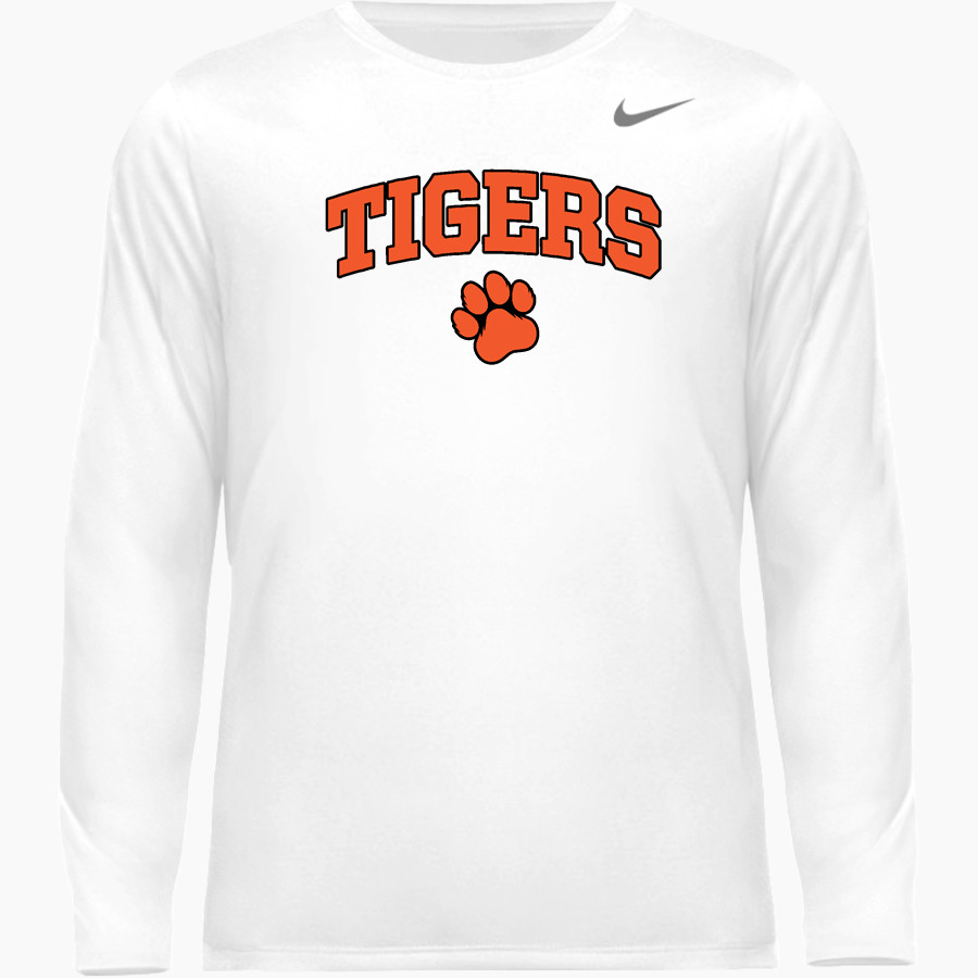 WEST LIBERTY-SALEM HIGH SCHOOL TIGERS <span class="pdp-name-mascot">WEST LIBERTY SALEM TIGERS</span> Nike Youth Team Legend Long Sleeve Tee