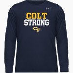 Cape Fear Colts <span class="pdp-name-mascot">Cape Fear Colts</span> Nike Youth Team Legend Long Sleeve Tee Front Thumbnail